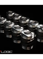 Boost Logic 10:1/12:5:1 Forged Pistons Audi R8 5.2L | Lamborhgini Huracan 2014+                                     - BL 06030407 - Image 3