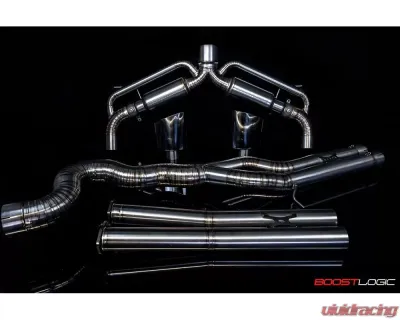 Boost Logic RS3 Titanium Exhaust w/ Valves Audi RS3 8V 2015+ - BL 11010109-V