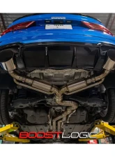 Boost Logic RS3 Titanium Exhaust w/ Valves Audi RS3 8V 2015+                                     - BL 11010109-V - Image 5