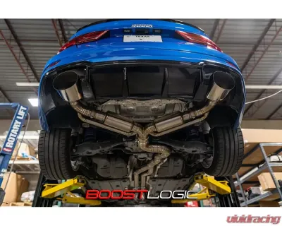 Boost Logic RS3 Titanium Exhaust w/ Valves Audi RS3 8V 2015+ - BL 11010109-V
