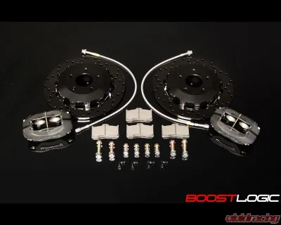 Boost Logic Lightweight Drag Racing Rear Brake Kit Nissan R35 GTR 2009+ - BL 02010202