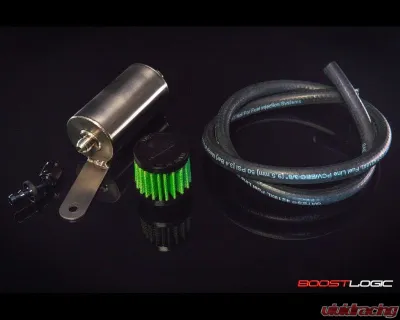 Boost Logic R35 Titanium Transmission Overflow Can Nissan GTR R35 2009+ - BL 02010406-Titanium