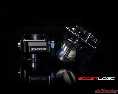 Boost Logic R35 GTR Billet Throttle Body Pair Nissan R35 GTR 2009+ - BL 02010806