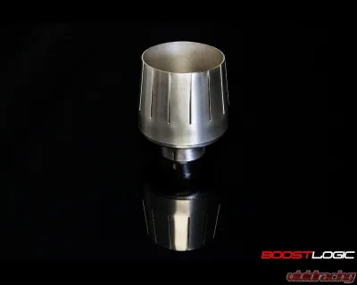 Boost Logic R35 F16 Titanium Exhaust Tip Set Raw Nissan R35 GTR 2009+ - BL 02010908