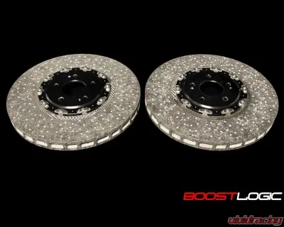 Boost Logic R35 GTR Carbon Ceramic Brake Kit Front Only Nissan GTR R35 DBA 2012+ - BL 02011302-Front only