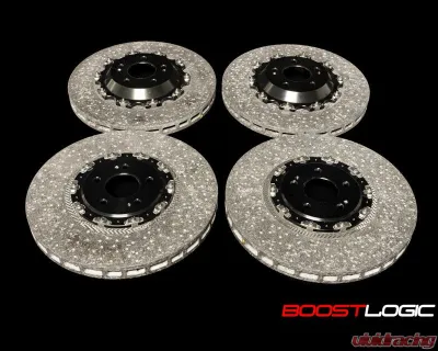 Boost Logic R35 GTR Carbon Ceramic Brake Kit Full Nissan GTR R35 DBA 2012+ - BL 02011302-Full