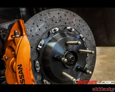 Boost Logic R35 GTR Carbon Ceramic Brake Kit Full Nissan GTR R35 DBA 2012+ - BL 02011302-Full