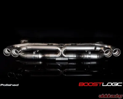 Boost Logic Formula Series Titanium Exhaust Valved Porsche 991 Turbo 2013 - BL 04030901-V