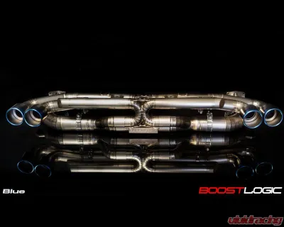 Boost Logic Formula Series Titanium Exhaust Valved Porsche 991 Turbo 2013 - BL 04030901-V