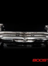 Boost Logic Formula Series Titanium Exhaust Valved Porsche 991 Turbo 2013                                     - BL 04030901-V - Image 6