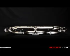 Boost Logic Formula Series Titanium Exhaust Non-Valved Porsche 991 Turbo 2013