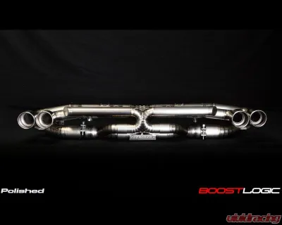 Boost Logic Formula Series Titanium Exhaust Non-Valved Porsche 991 Turbo 2013 - BL 04030901