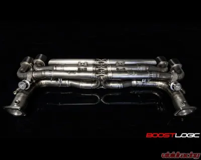 Boost Logic Formula Series Titanium Exhaust Non-Valved Porsche 991 Turbo 2013 - BL 04030901