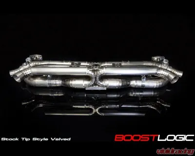 Boost Logic Formula Series Titanium Exhaust Non-Valved Porsche 991 Turbo 2013 - BL 04030901