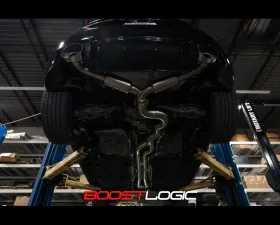 Boost Logic TTRS Titanium Exhaust Non-Valved Audi TTRS