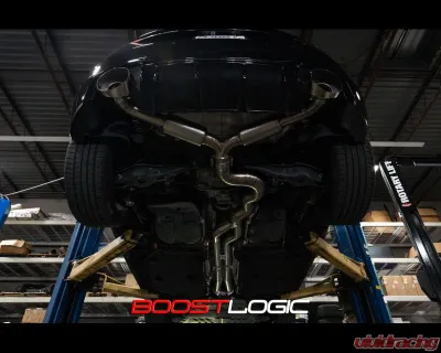 Boost Logic TTRS Titanium Exhaust Non-Valved Audi TTRS - BL 11040109