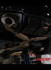 Boost Logic TTRS Titanium Exhaust Non-Valved Audi TTRS                                     - BL 11040109 - Image 2