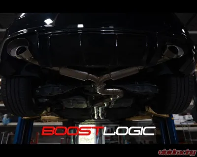 Boost Logic TTRS Titanium Exhaust Non-Valved Audi TTRS - BL 11040109