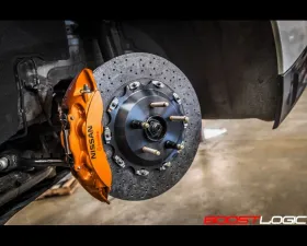 Boost Logic R35 GTR Carbon Ceramic Brake Street/Strip Kit Nissan GTR R35 DBA 2012+