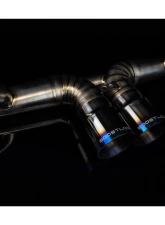 Boost Logic Titanium Center Muffler Porsche 991 GT3 | GT3 RS 2014-2016                                     - BL 04050409 - Image 4
