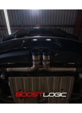 Boost Logic Titanium Center Muffler Porsche 991 GT3 | GT3 RS 2014-2016                                     - BL 04050409 - Image 3