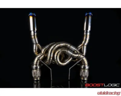 Boost Logic Titanium Exhaust System McLaren 720S 2017-2023 - BL 09030108