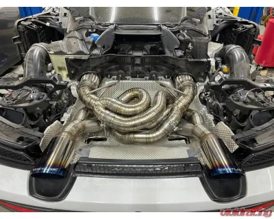 Boost Logic Titanium Exhaust System McLaren 720S 2017-2023 - BL 09030108