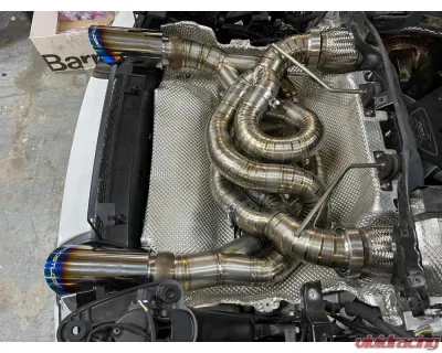 Boost Logic Titanium Exhaust System McLaren 720S 2017-2023 - BL 09030108