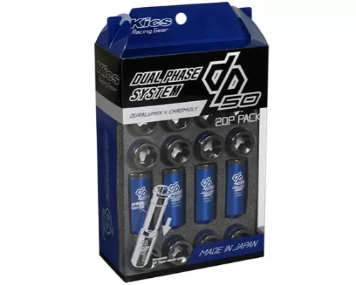 Project KICS 20 pcs 12 x 1.50 Dual Phase System DP50 Lug Nut Set - DP01GU