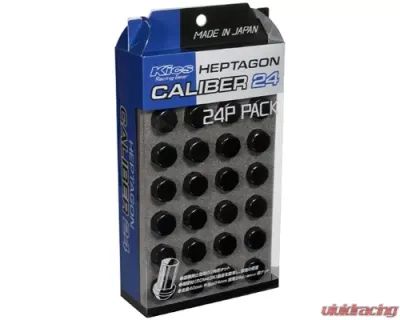 Project KICS 24 pcs 12 x 1.50 Caliber 24 Lug Nut Set 6H CLEARANCE - HPC0124