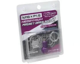 Project KICS M16 x 1.50 Magnetic Drain Bolt 2 Purple Subaru | Toyota 86