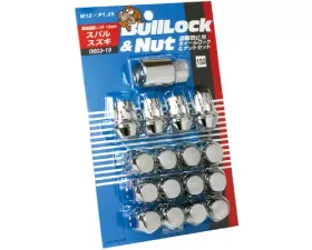 Project KICS 12 + 4 pcs 12 x 1.25 Bull Lock & Nut Set Closed End 19 Hex