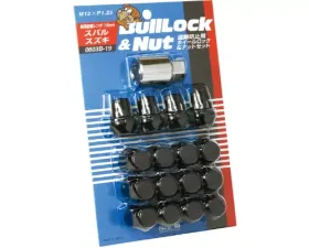 Project KICS 12 + 4 pcs 12 x 1.25 Bull Lock & Nut Set Closed End 19 Hex