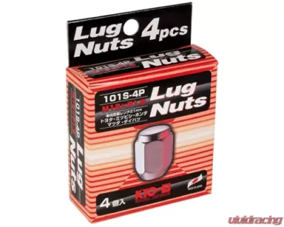 Project KICS 4 pcs 12 x 1.50 Lug Nut Closed End Set 19 Hex