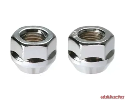 Project KICS 1 pc 12 x 1.25 Lug Nut Open End 19 Hex Chrome - 103HC-19