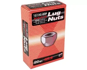 Project KICS 20 pcs 12 x 1.50 Lug Nut Open End Set 21 Hex Chrome