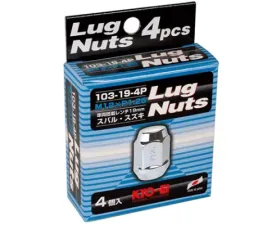 Project KICS 4 pc 12 x 1.25 Lug Nut Closed End Set Hex