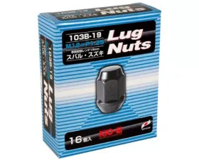 Project KICS 16 pc 12 x 1.25 Lug Nut Closed End Set Hex