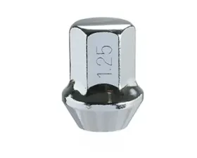 Project KICS 1 pc 12 x 1.25 Lug Nut Closed End 17 Hex Chrome