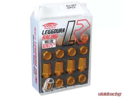 Project KICS 20 pcs 12 x 1.25 Leggdura Racing Nut - KIN3G