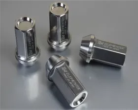Project KICS 4 pcs 12 x 1.50 Ti64 Elementek Lug Nut