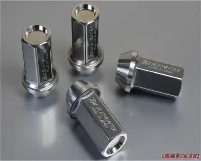 Project KICS 4 pcs 12 x 1.50 Ti64 Elementek Lug Nut - TI01
