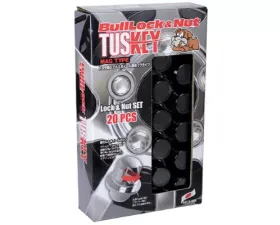 Project KICS 16 + 4 pcs Bull Lock Tuskey Lock & Nut Set