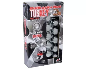 Project KICS 16 + 4 pcs Bull Lock Tuskey Lock & Nut Set