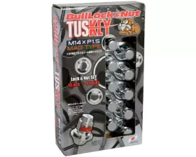 Project KICS 16 + 4 pcs 14 x 1.50 Bull Lock Tuskey Lock & Nut Set Mag Type 14