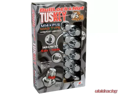 Project KICS 16 + 4 pcs 14 x 1.50 Bull Lock Tuskey Lock & Nut Set Mag Type 14 - T0641