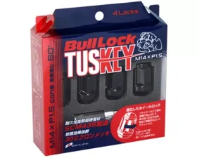 Project KICS 4 pcs 14 x 1.50 Bull Lock Tuskey Set M14