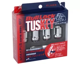 Project KICS 4 pcs 14 x 1.50 Bull Lock Tuskey Set M14