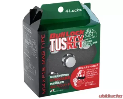 Project KICS 4 pcs 14 x 1.50 Bull Lock Tuskey Set Mag Type M14 - T641