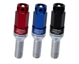 Project KICS 16 + 4 Locks 13R/28mm 14 x 1.50 Leggdura Racing Bolt & Lock Set ZS44
